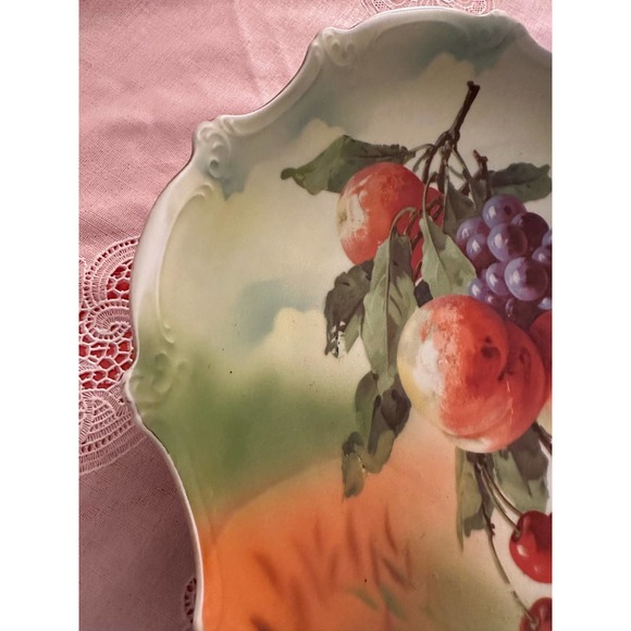 Vintage large decorative hanging bowl- Victoria Austria - Picture 9 of 12